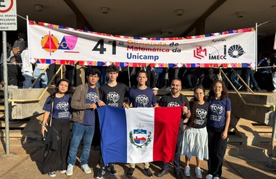 Escola Estadual Moreira e Silva representa Alagoas na Olimpíada de Matemática da Unicamp