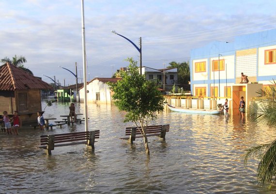 Cidades alagoanas terão chuvas fortes nesta quarta