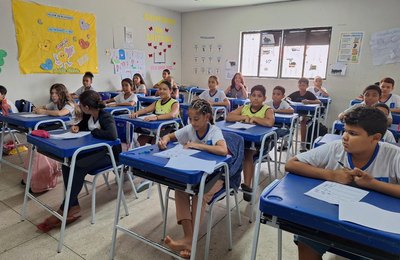 Trinta e quatro escolas estaduais participam da Olimpíada Brasileira Mirim de Matemática