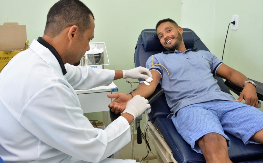 Hemoal realiza coletas externas de sangue em Teotônio Vilela e Porto Calvo nesta quinta-feira