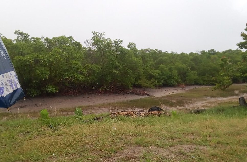 ÁREA DO ACIDENTE