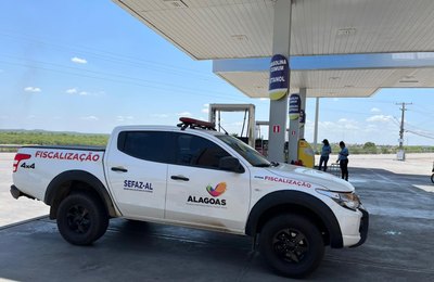Sefaz flagra mais de 300 mil litros de combustíveis comercializados sem nota fiscal em Alagoas