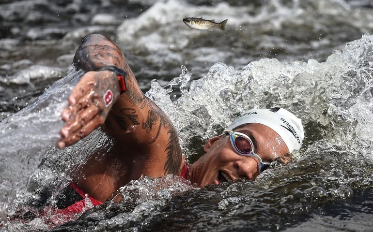 Nova geração das águas abertas surge aos olhos de medalhista olímpica