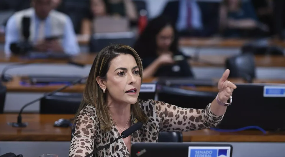 Senadora Soraya Thronicke direciona recada a Jorge Messias. Foto: Reprodução/Internet.