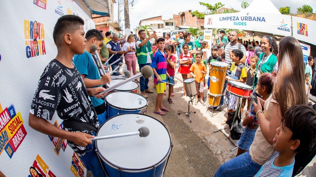 Fundação Cultural leva ritmo e cultura para a Grota da Moenda