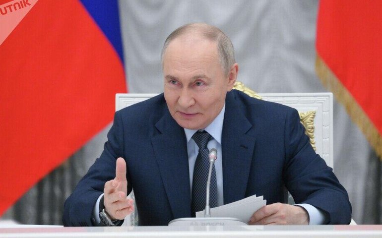 ‼ Elites no poder em alguns países ocidentais estão transformando liberdade, democracia e direitos humanos em cenários, diz Vladimir Putin