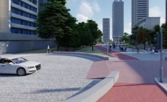 Abertura de ruas será feita por meio de uma travessia elevada