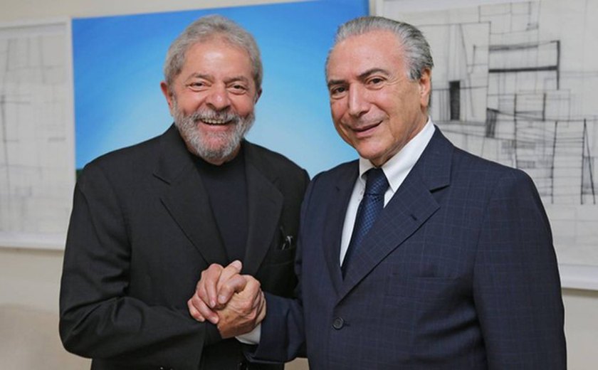 Lula encontrou Temer um dia após &#8221;reunião&#8221; de Cunha