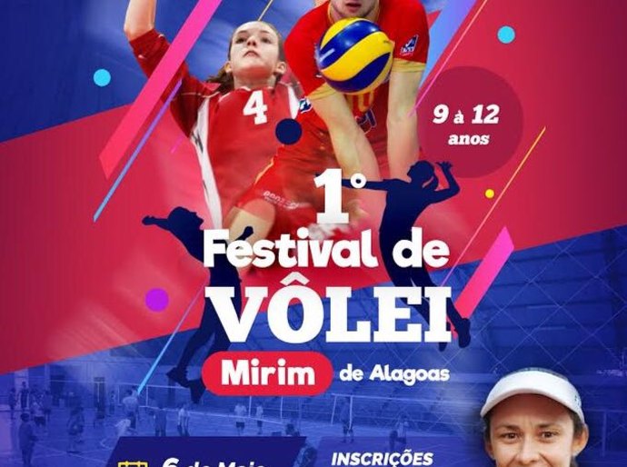 Festival mirim de vôlei é atração do Parque Shopping neste sábado (6)