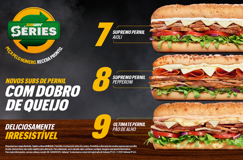 Subway® cria rede fake “Mesma Coisa” para destacar sua autenticidade e lança nova linha de sanduíches de pernil