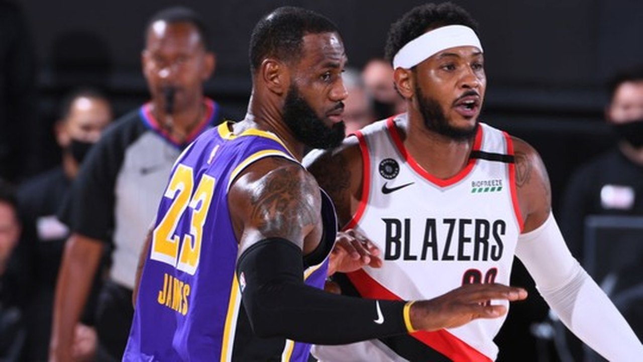 Com 38 pontos de LeBron, Lakers batem os Blazers e viram a série para 2 a 1