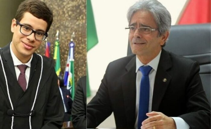 O juiz Bruno Araújo Massoud e o desembargador Fábio Bittencourt O juiz Bruno Araújo Massoud e o desembargador Fábio Bittencourt