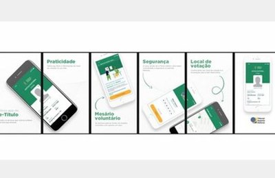 Versão atualizada do e-Título registra mais de meio milhão de downloads