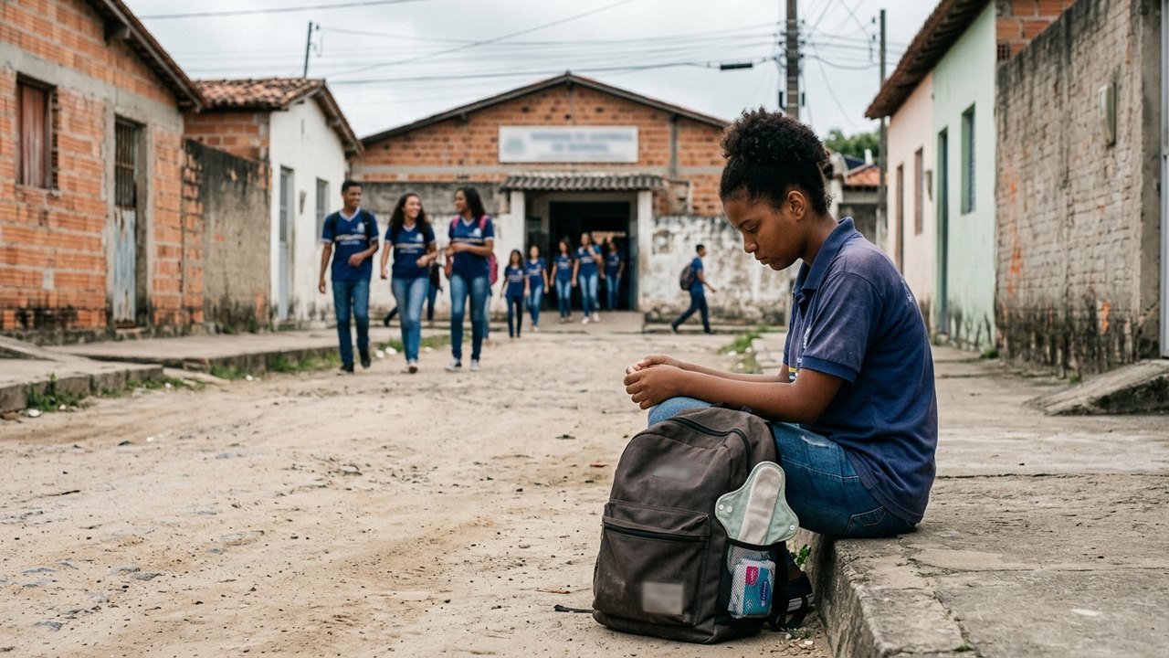Pobreza menstrual faz 15% das adolescentes faltarem à escola por falta de absorvente, aponta IBGE