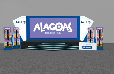 Destino Alagoas é destaque na programação de evento nacional da Azul Viagens
