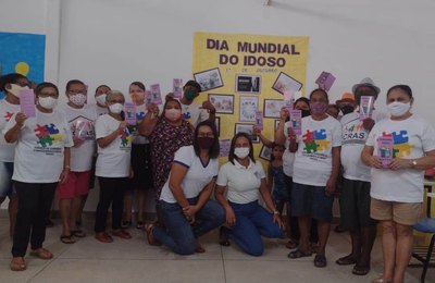 Grupo de idosos do Cras Selma Bandeira retoma atividades presenciais
