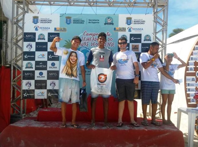 Deodorense Victor Ramos é o grande campeão do Campeonato Semeadores do Surf Deodorense