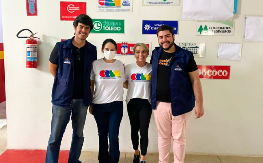 Gabinete de Governança visita Centro de Recuperação e Educação Nutricional de Maceió