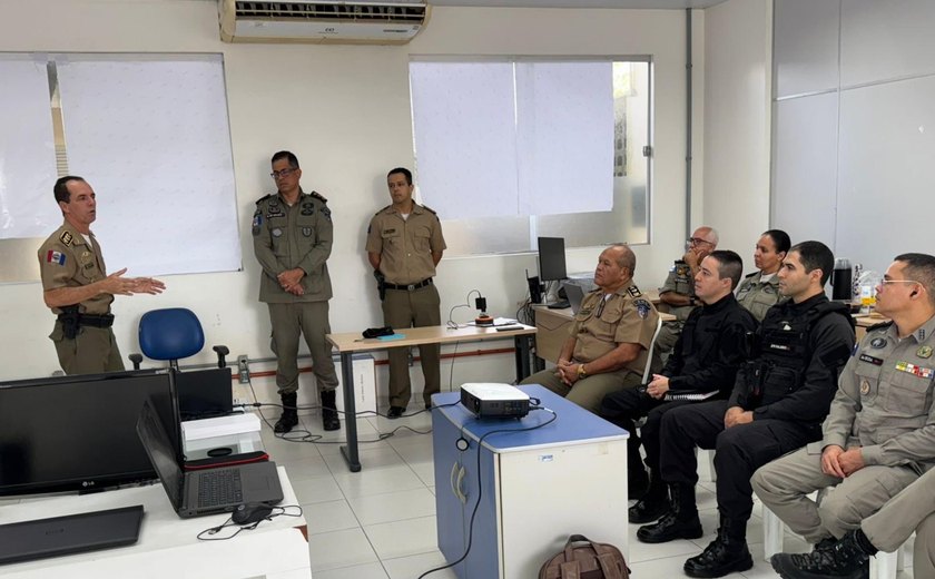 PM promove reunião para padronizar coleta de dados resultantes de ocorrências