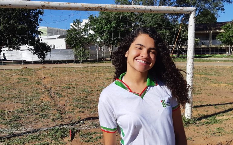 Aluna do campus Palmeira integra time do Ifal participante do Brasileirão Escolar de Futebol