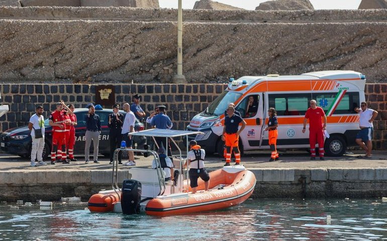 Tornado na Itália afunda iate de luxo: uma pessoa morreu e 7 estão desaparecidas