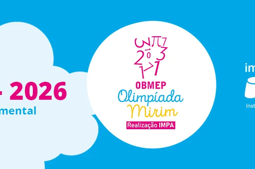 Inscrições para 5ª Olimpíada Mirim OBMEP terminam dia 08