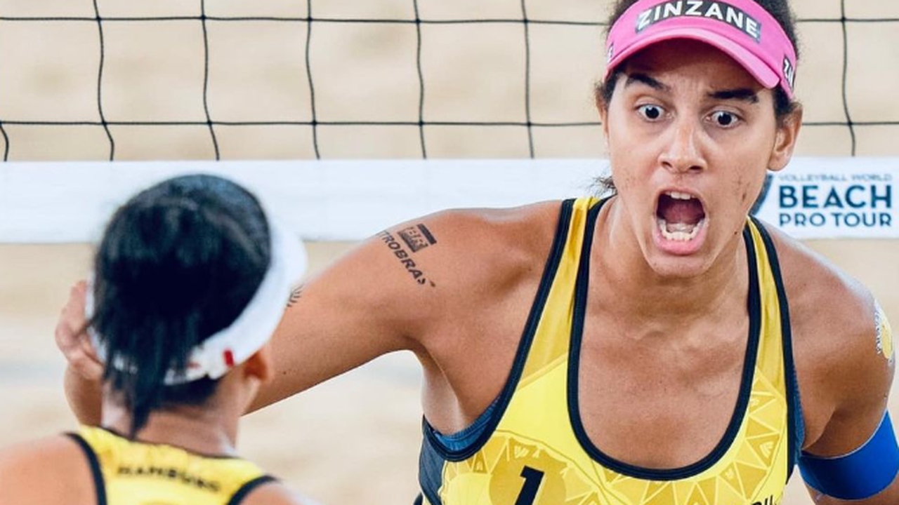Duda e Ana Patrícia, dupla sensação do vôlei de praia, contam como parceria 'dá liga' na areia