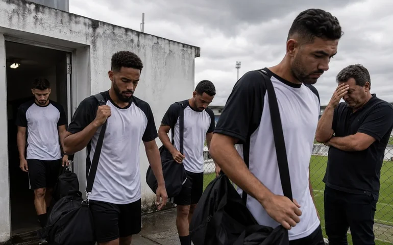 Dívida com padaria, salários atrasados e debandada de atletas: o caos que envolve a Ponte Preta antes de enfrentar o CRB