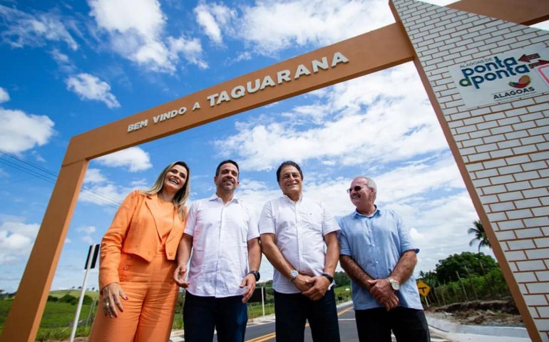 Deputado Galba Novaes participa de inauguração da rodovia que liga Belém a Taquarana