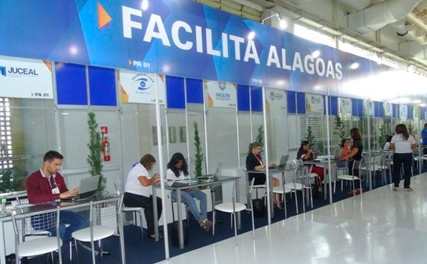 Stand do Portal Facilita Alagoas atrai visitantes na 7ª edição da Feira do Empreendedor