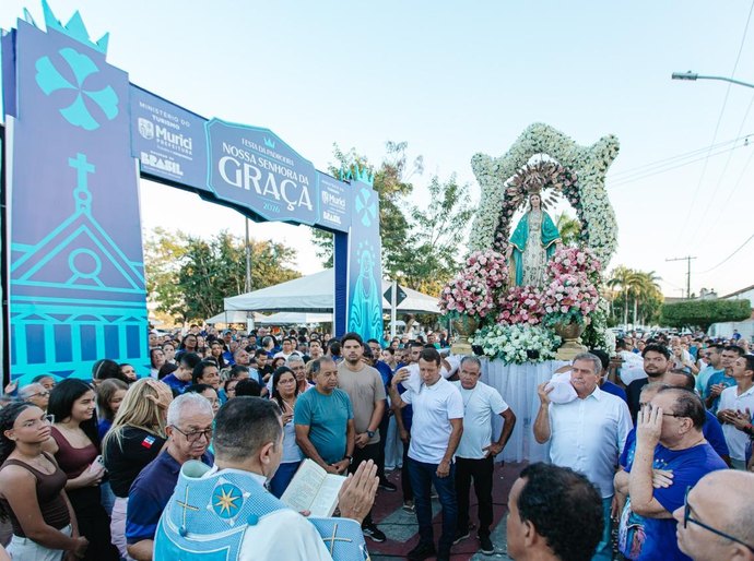 Murici celebra festejos à Nossa Senhora da Graça, padroeira da cidade