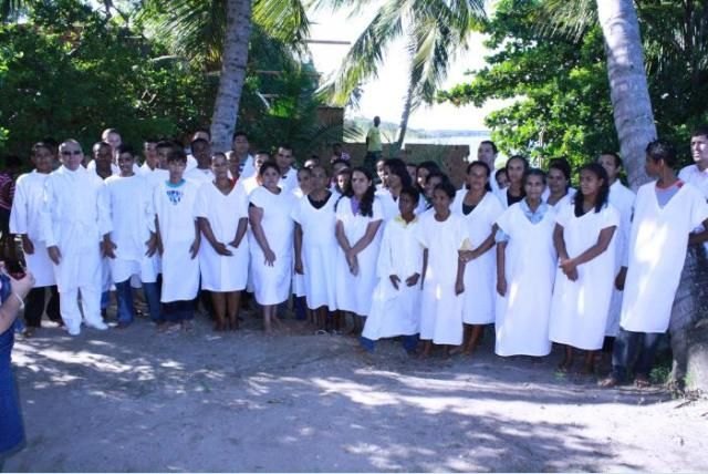 Batismo e Santa Ceia do Centenário na Barra de Santo Antônio