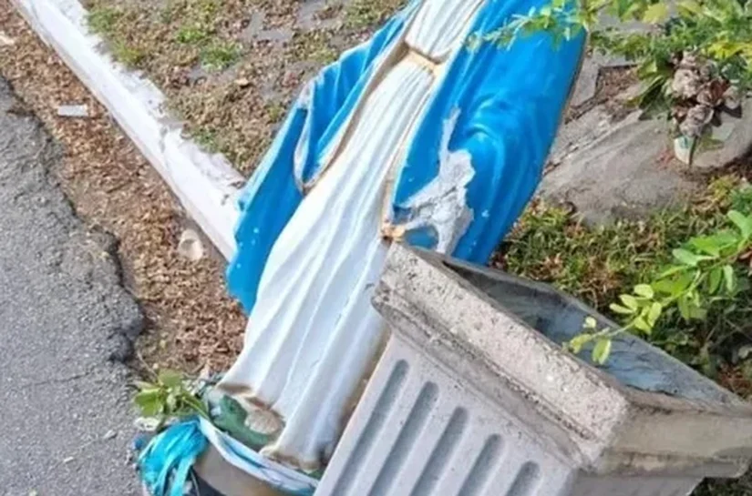 Paróquia da Jatiúca repudia vandalismo contra imagem de Nossa Senhora