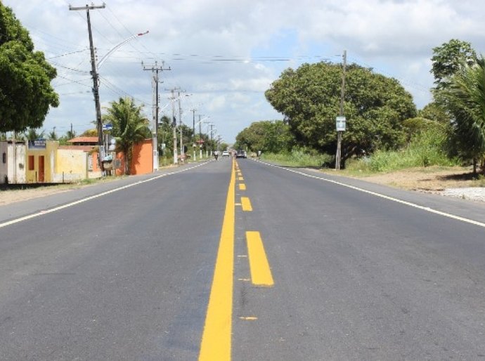 Governador entrega recuperação asfáltica da AL-215, em Marechal