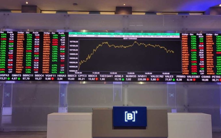 Ibovespa cai com cautela política e dados dos EUA mostrando piora em expectativas inflação
