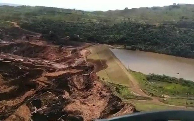 O rastro de destruição no rompimento da barragem em Brumadinho