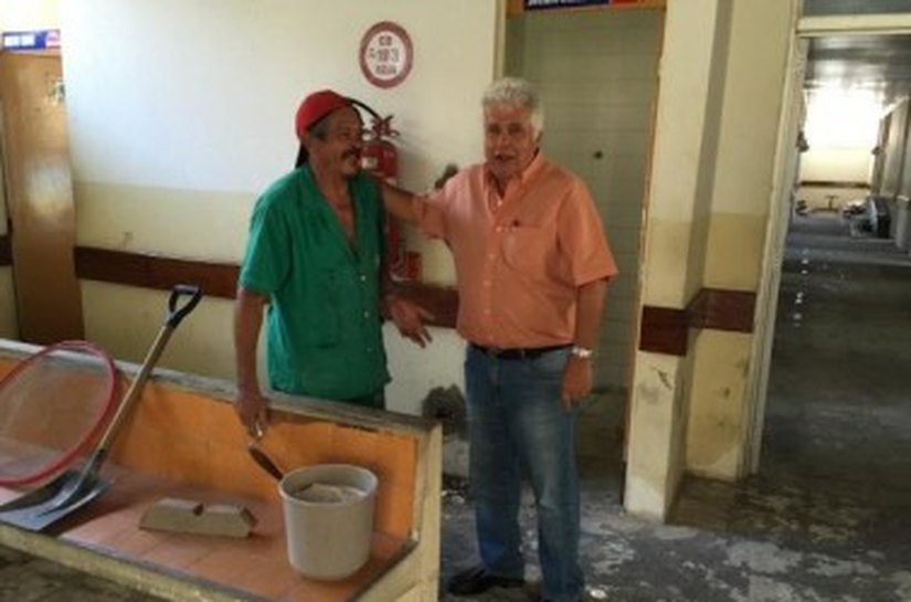 Secretário acompanha obras no PAM Salgadinho