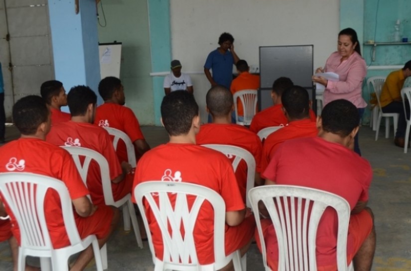 Ressocialização conclui atividade no mês do Assistente Social hoje