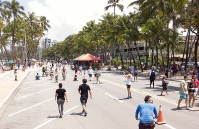 Domingo de lazer: atividade continua suspensa