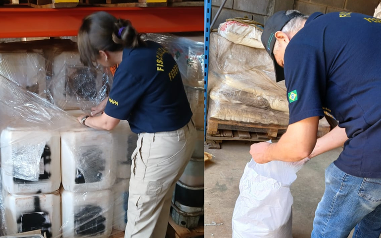 Agricultura realizou em outubro forças-tarefa para fiscalização de agrotóxicos proibidos