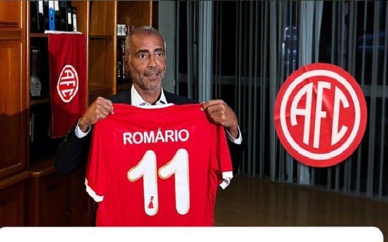 Longe da primeira divisão do Carioca desde 2016, America conta com Romário e inicia disputa da A2