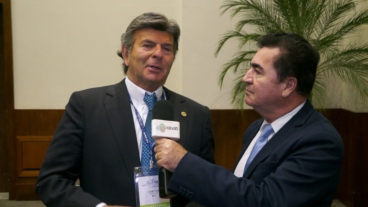 Ministro Luiz Fux fala sobre importância dos Tribunais de Contas para sociedade