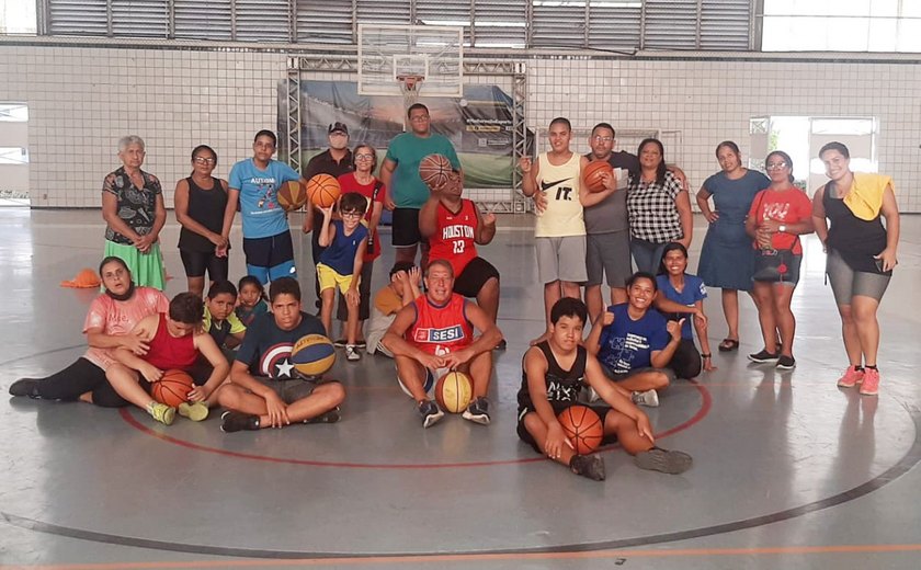 Time de basquete do Sesi promove a inclusão de jovens com espectro autista