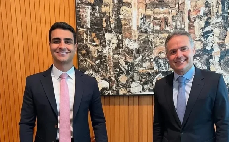 Renan Filho aparece numericamente à frente de JHC na disputa pelo governo em 2026