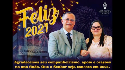 As três provisões de Deus - Culto de Ano Novo 2020/2021 (Acessível em Libras)