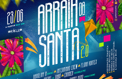 Arraiá da SANTA esquenta noite de São João em Maceió no sábado, 23