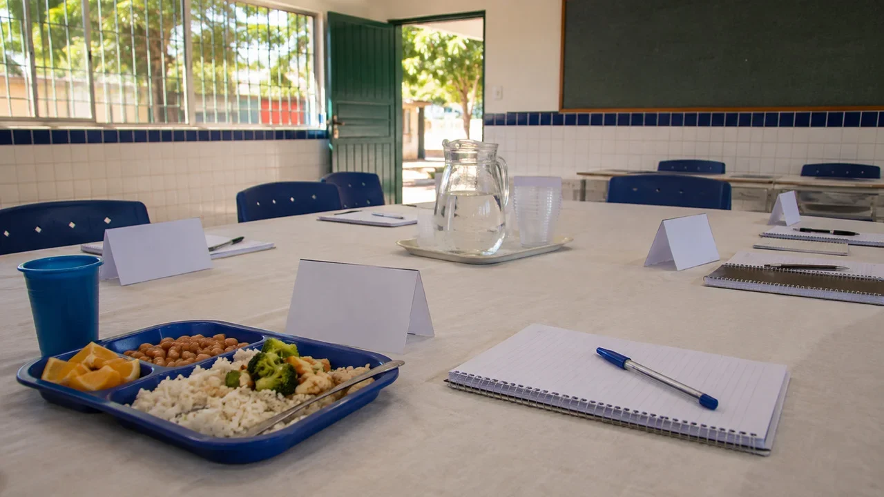 Edital do conselho da merenda em Maravilha é publicado com campo em aberto e data indefinida