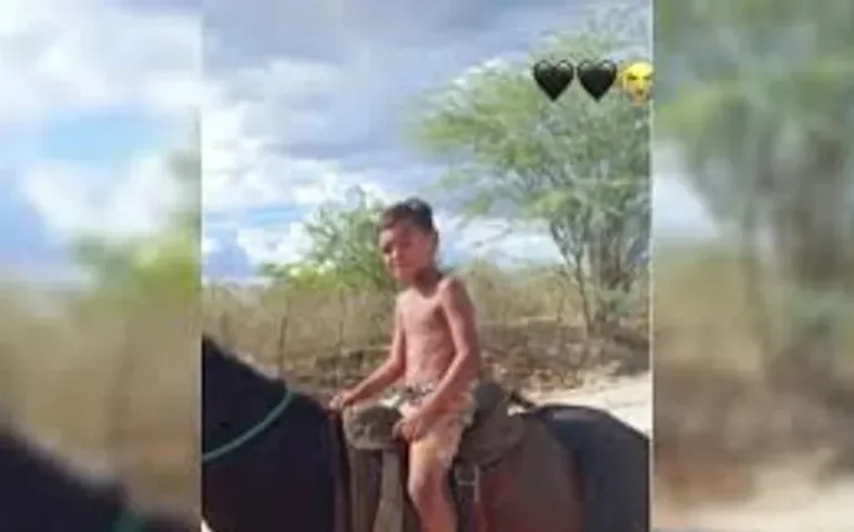 Criança é vítima de coice de cavalo, não resiste e morre no Sertão de Alagoas
