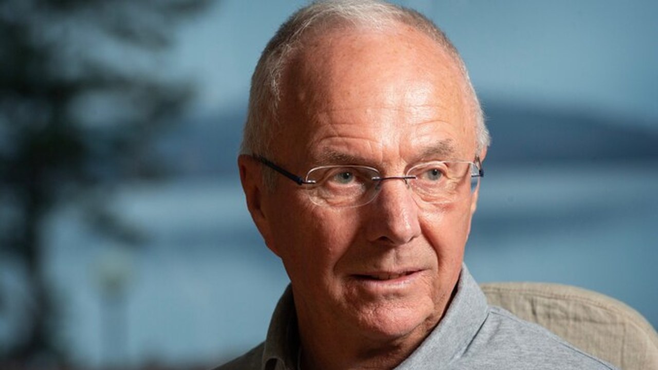Ex-técnico da Inglaterra, Eriksson está com câncer e diz ter só mais um ano de vida