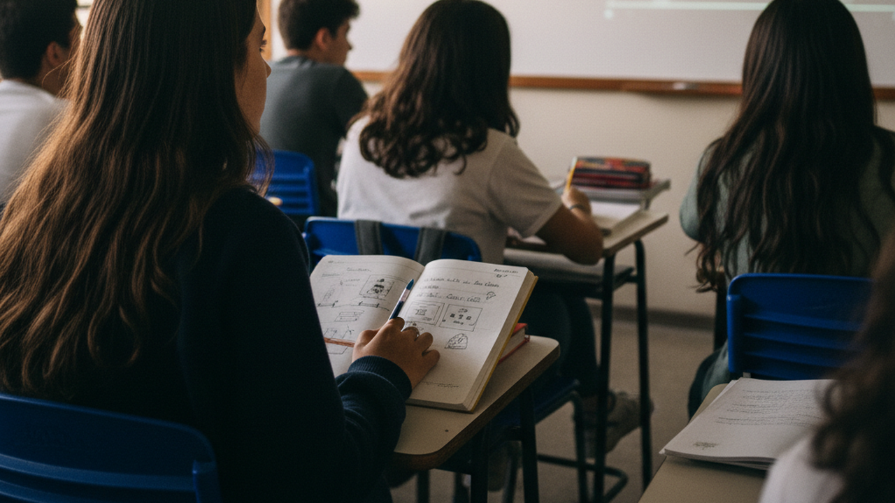 Estudante que tirou nota 1000 na redação do Enem cita filme 'A Substância' e quadros de Pedro II para abordar etarismo